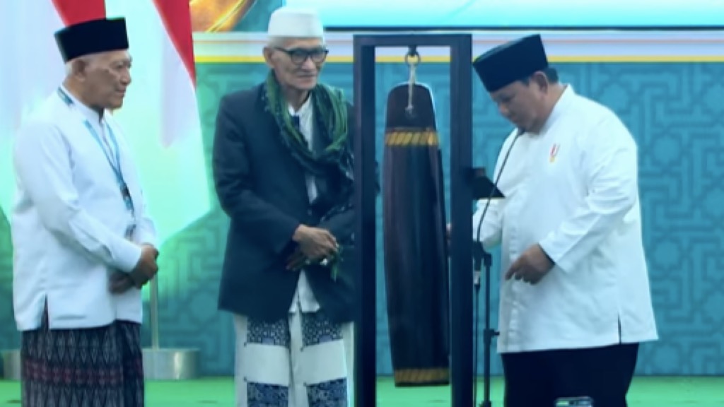 Prabowo Tutup Muktamar NU ke-35, Ini Pesan untuk Gus Kikin Ketum Baru PBNU
