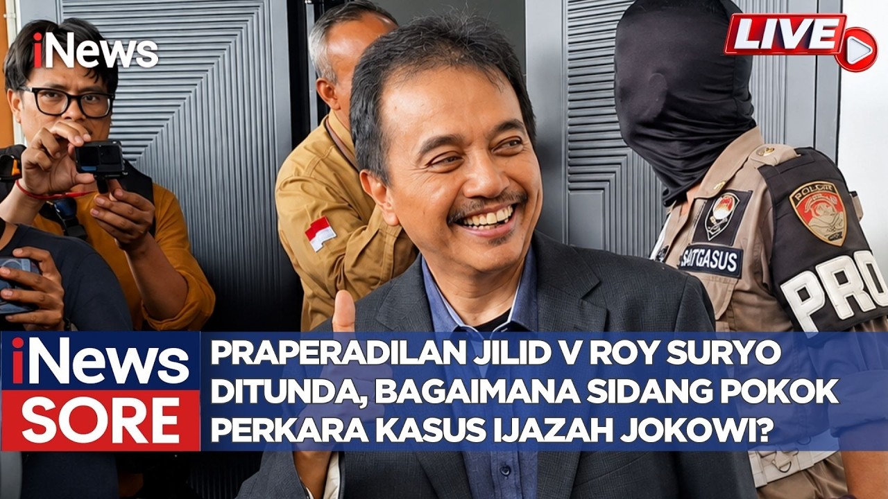 Roy Suryo Hadapi Sidang Dugaan Ijazah Jokowi 17 September, Kuasa Hukum Siapkan Strategi