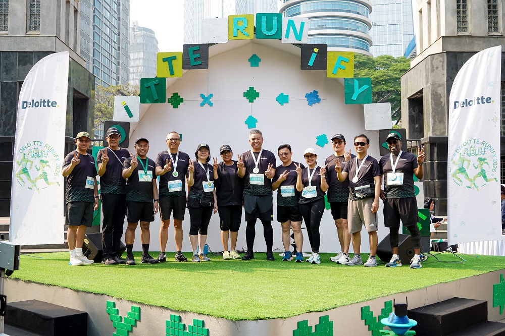 Deloitte Runify 2026 Tembus 600 Peserta, Galang Dana Rp170 Juta untuk Pendidikan