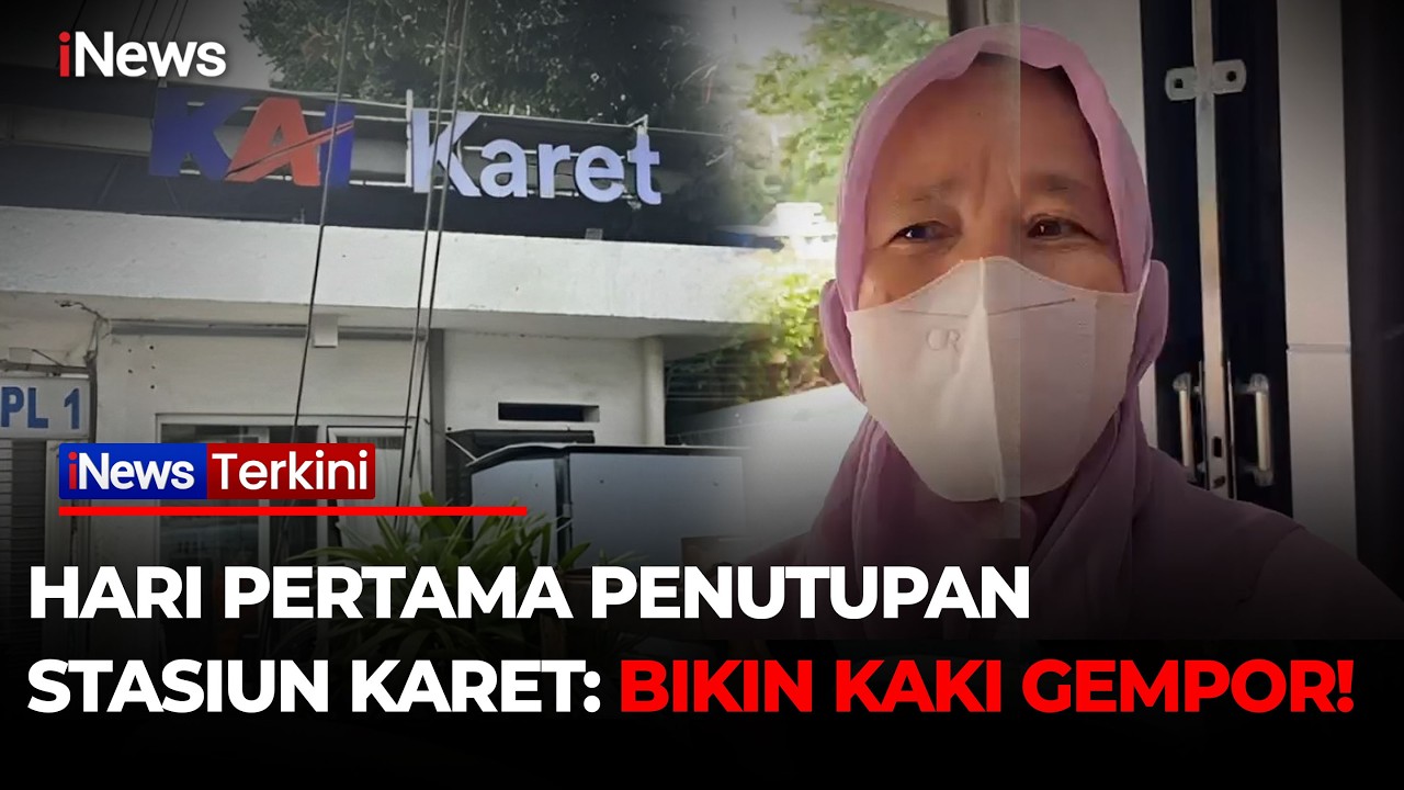 Stasiun Karet Tutup Mulai Hari Ini, Penumpang Mengeluh Harus Jalan 500 Meter ke BNI City