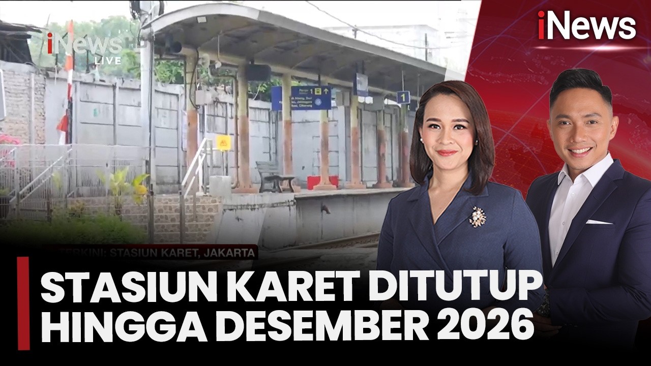 Stasiun Karet Resmi Ditutup Sementara, Seluruh Penumpang KRL Dialihkan ke BNI City