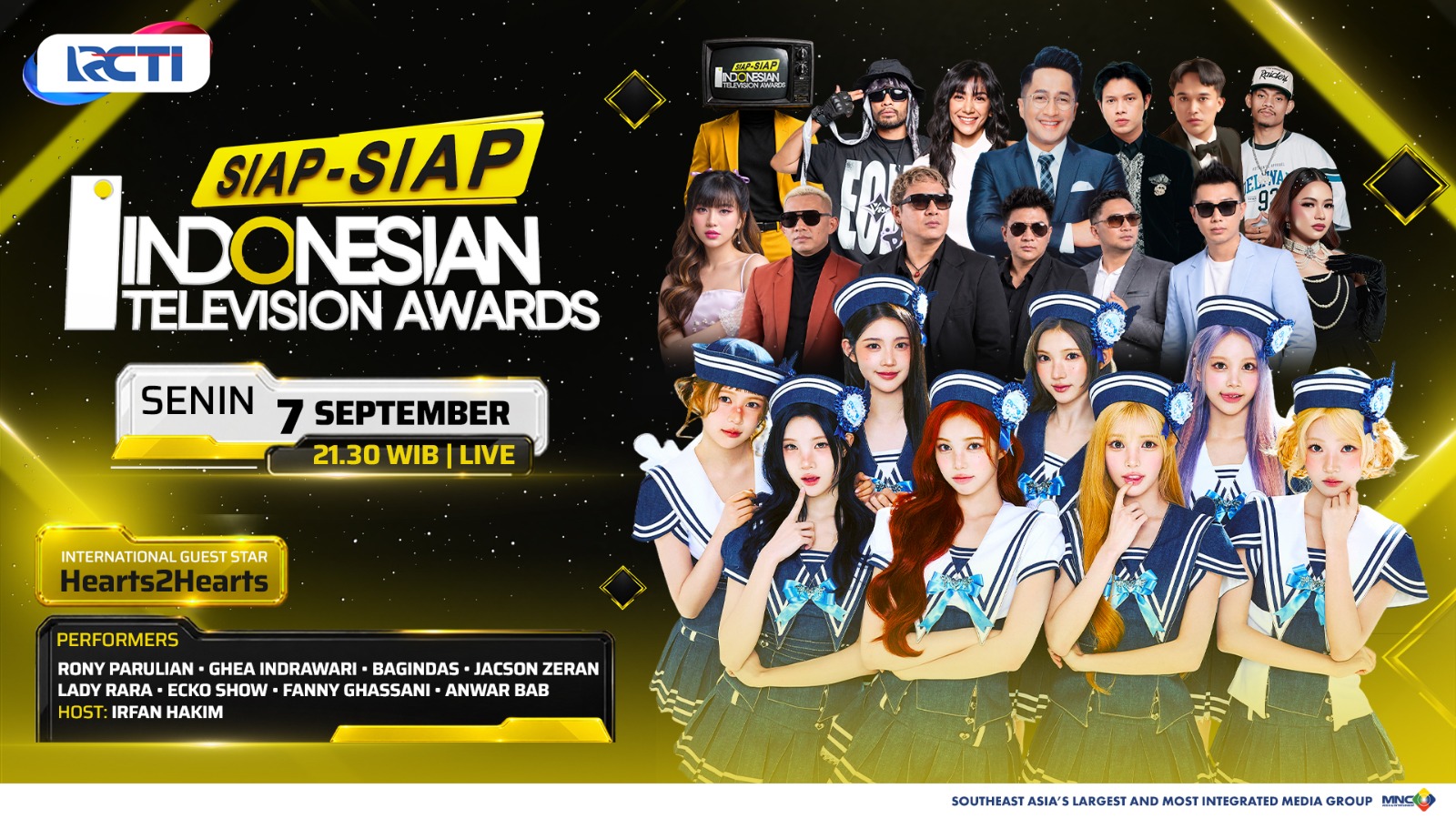 RCTI Hadirkan Konser Siap-Siap Indonesian Television Awards 2026, Bertabur Bintang dan Guest Star Internasional