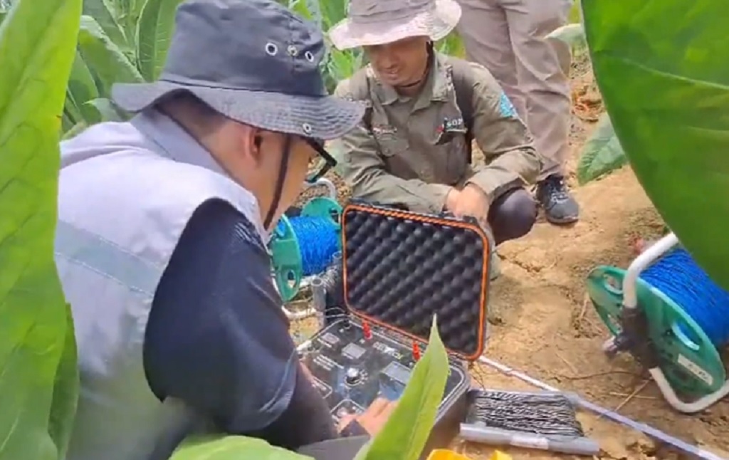 Suara Gemuruh di Lahan Tembakau Sampang Masih Misterius, Tim ESDM Turun Tangan