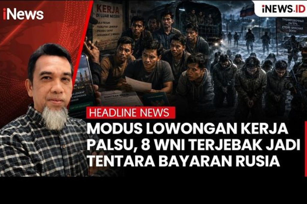 Modus Lowongan Kerja Palsu, 8 WNI Terjebak Jadi Tentara Bayaran Rusia