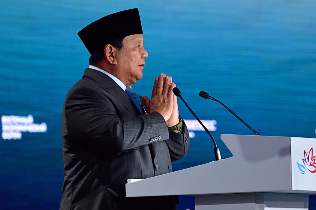 Prabowo Dapat 8 Kali Tepuk Tangan saat Pidato di Rusia, Ini Momen-momennya