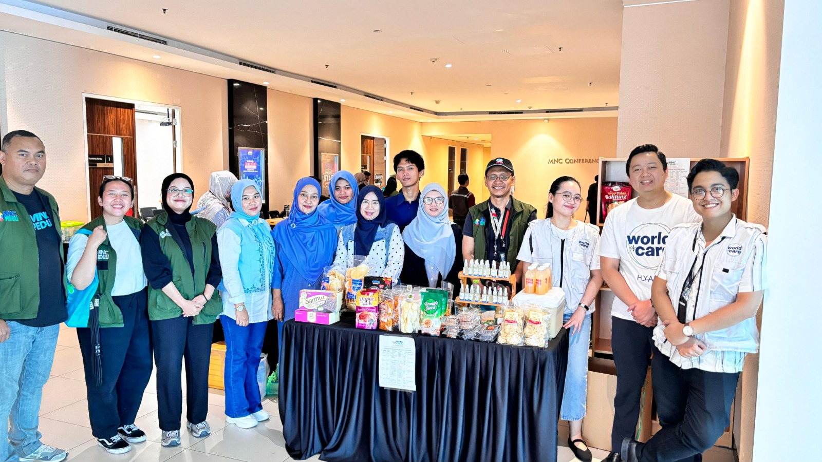 Tak Cuma Donor Darah, MNC Peduli Beri Panggung UMKM Binaan Unjuk Produk di MNC Love Donation