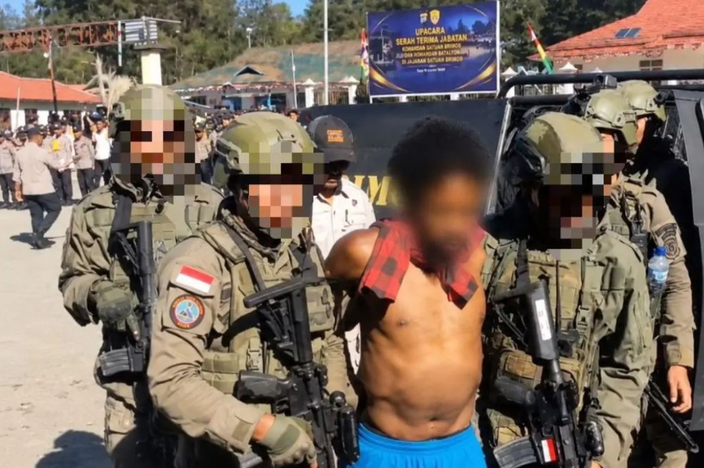Buronan Polres Puncak Ditangkap, Diduga Terlibat Penembakan Warga di Ilaga