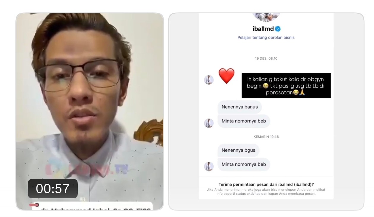 Dokter Muhammad Iqbal Akhirnya Buka Suara terkait Kasus Dugaan Pelecehan di Media Sosial