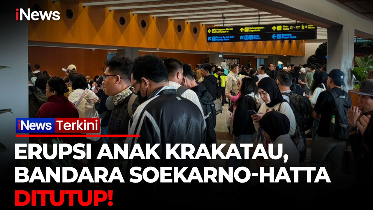 Sebaran Abu Vulkanik Anak Krakatau Lumpuhkan Penerbangan di Bandara Soekarno-Hatta