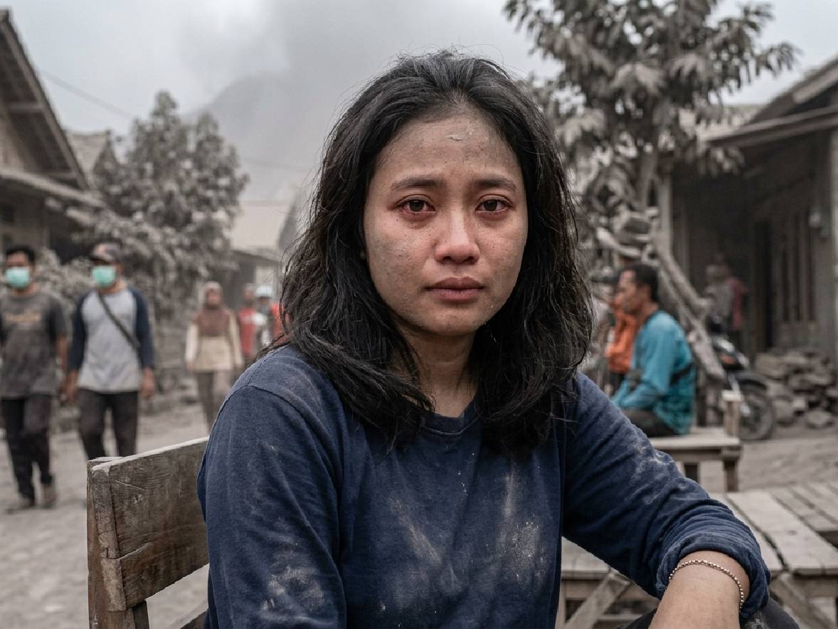 Tak Hanya Saluran Napas, Abu Vulkanik Anak Krakatau Membahayakan Mata hingga Kulit!