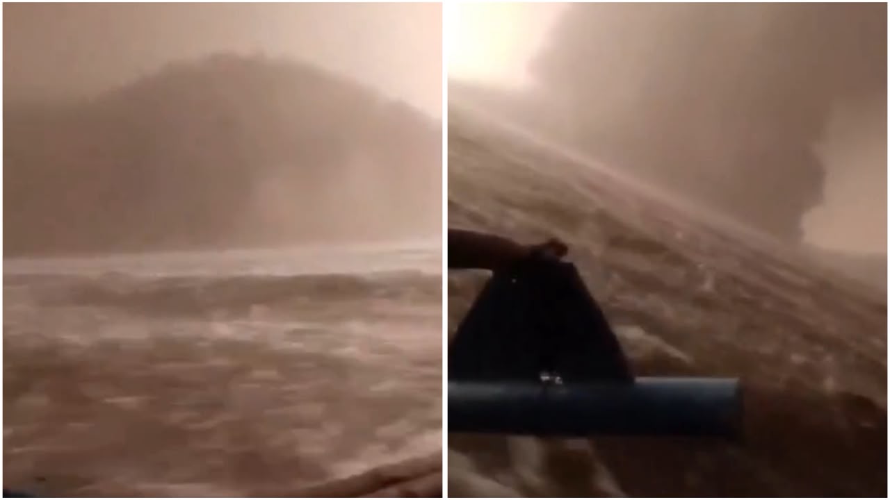 Detik-Detik Nelayan Berada Dekat Gunung Anak Krakatau saat Erupsi, Menegangkan!