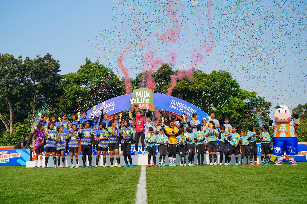Target Piala Dunia Wanita 2035, MilkLife Soccer Challenge 2026/2027 Dibuka di Tangerang dan Semarang