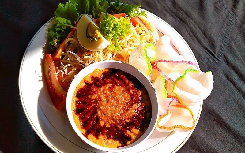 Resep Gado Gado Surabaya IG@zhr_photograp (iNews.id/esa putra tanjung)