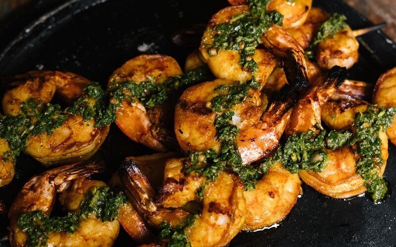 Resep Memasak Udang Tepung IG@kaylabuttsmsrd (iNews.id/esa putra tanjung)