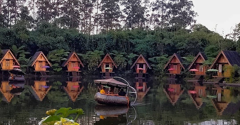 Ide Wisata di Dusun Bambu Bandung, Tempat Kuliner Unik dan Instagramable