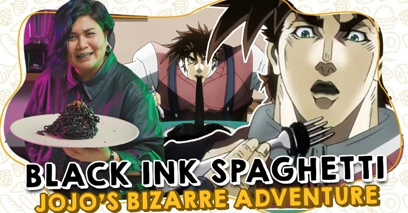 Resep Membuat Black Ink Spaghetti Mirip di Film Anime Jojo’s Bizarre Adventure