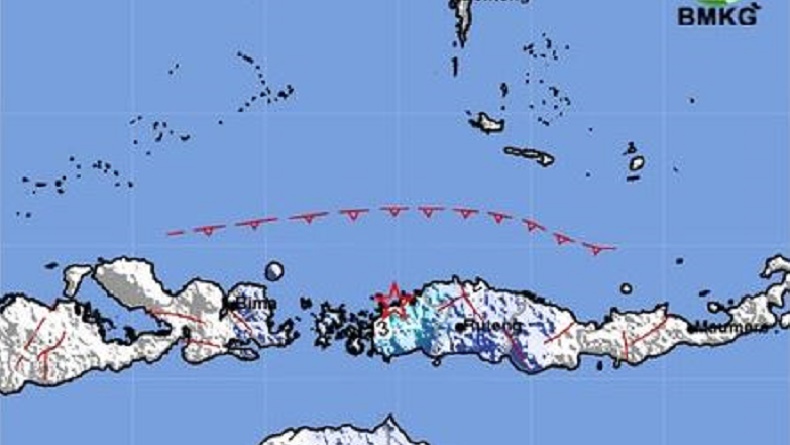 Gempa Hari Ini M 4,4 Guncang Labuan Bajo NTT, Berpusat di Laut