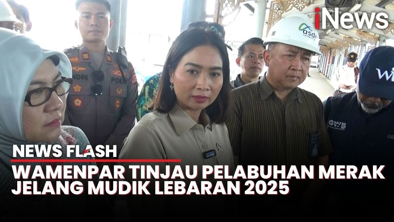 Jelang Mudik Lebaran, Wamenpar Ni Luh Puspa Cek Kesiapan Pelabuhan Merak-Banten