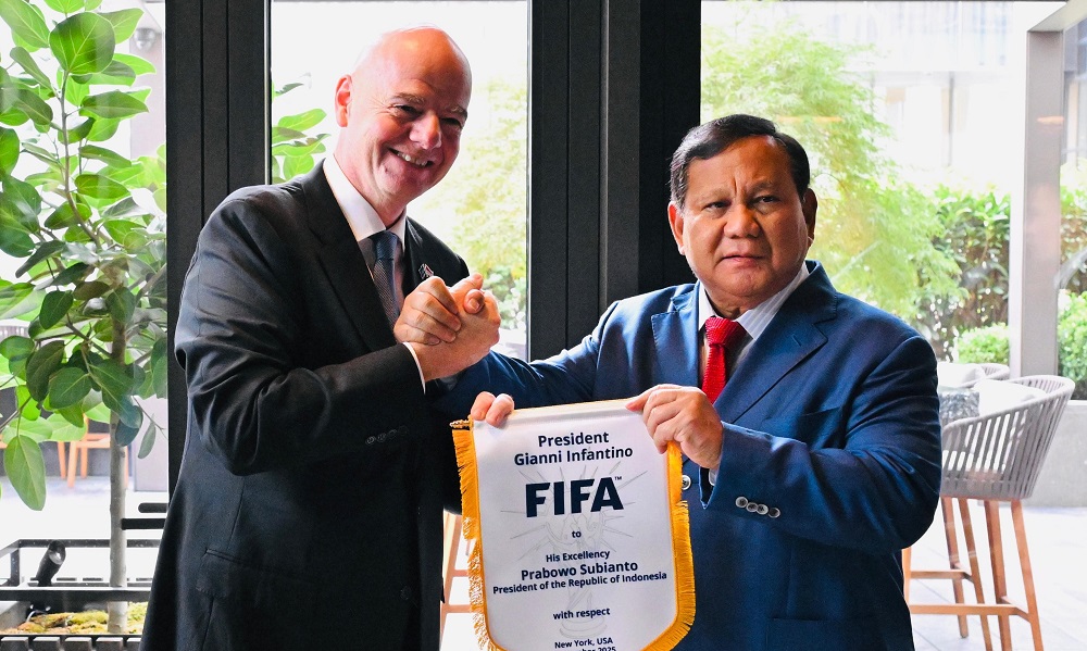 Prabowo Akan Bertemu Gianni Infantino jelang Final FIFA ASEAN Cup 2026 di Jakarta