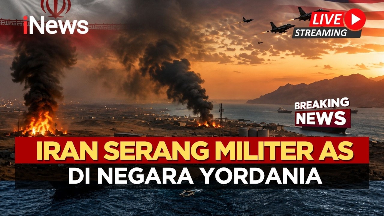 Iran Gempur Pangkalan AS di Yordania, Trump Ancam Balas Lebih Dahsyat