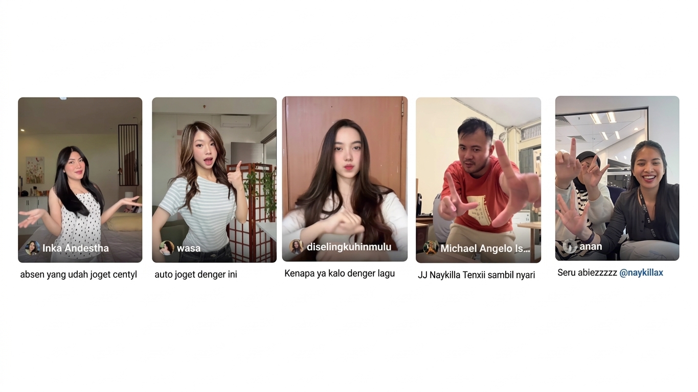 Tren Kasih Aba-Aba 2.0 viral di media sosial. (Foto: Istimewa)
