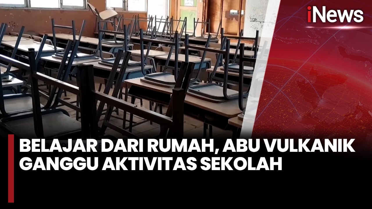 Gunung Anak Krakatau Erupsi, Sekolah Berlakukan Belajar Daring