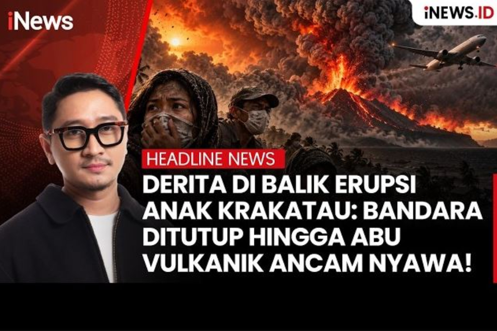 Derita di Balik Erupsi Anak Krakatau: Bandara Ditutup hingga Abu Vulkanik Ancam Nyawa!