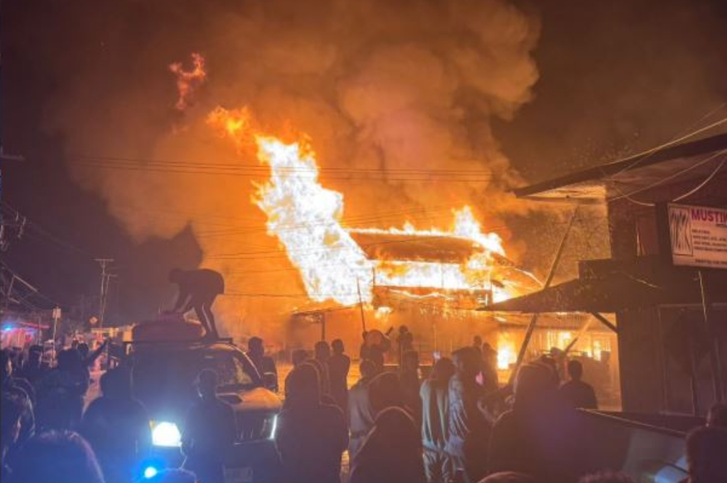 Kebakaran Pasar di Paniai Papua Tengah Tewaskan 11 Orang, 6 Korban Anak-Anak