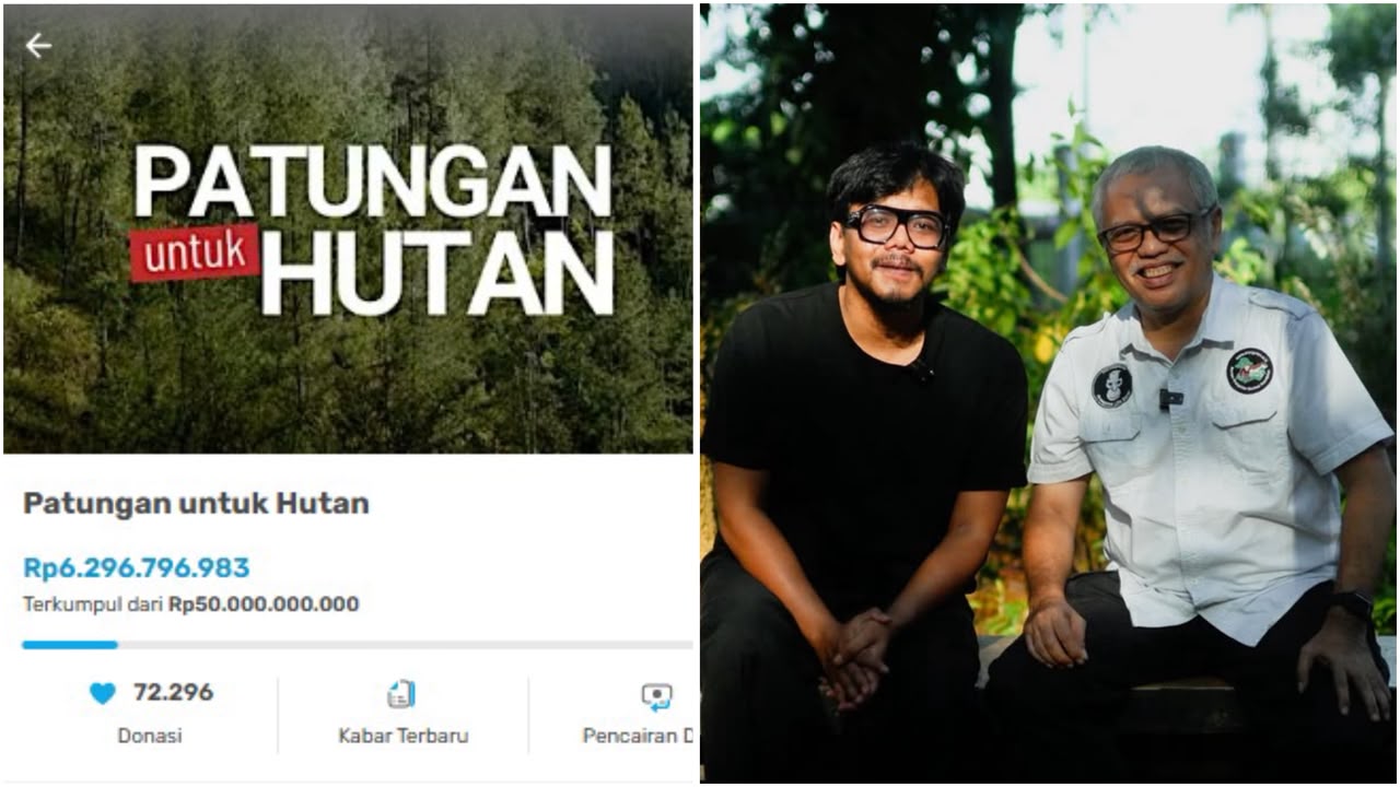 Viral Ferry Irwandi Bikin Patungan untuk Hutan, Donasi Sudah Terkumpul Rp6,2 Miliar!