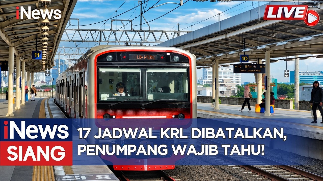 Ada Perawatan KRL! 17 Perjalanan Commuter Line Jabodetabek Dibatalkan, Pengguna Wajib Tahu