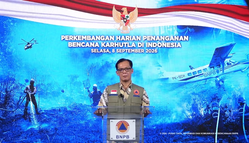 BNPB Sebut Abu Vulkanik Gunung Anak Krakatau Kini Mengarah ke Laut Hindia: Lampung-DKI Kondusif