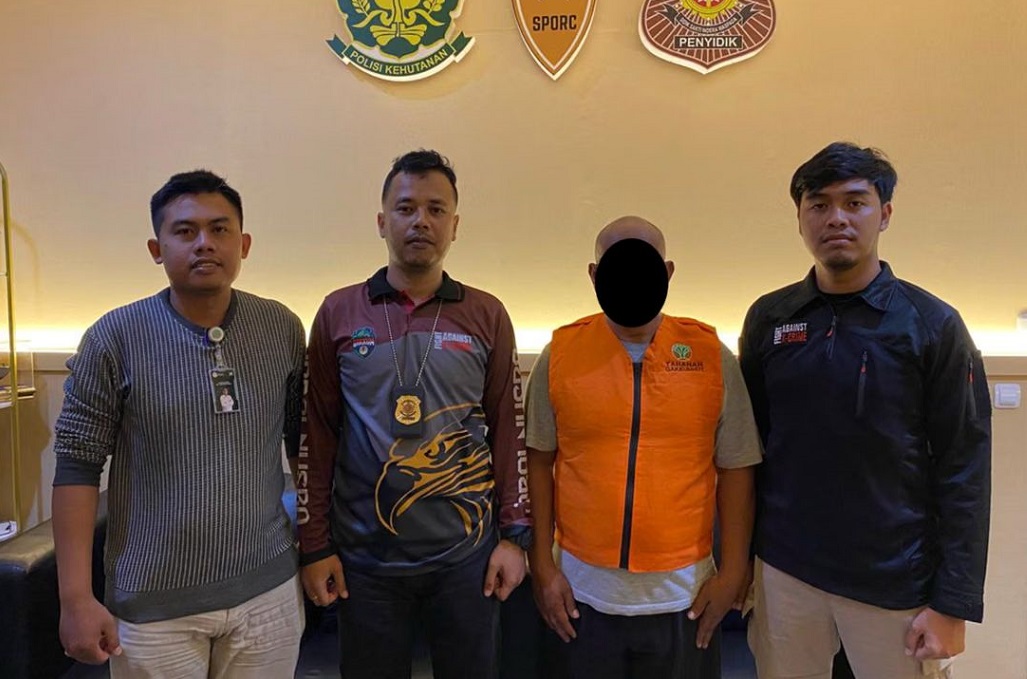 3 Bulan Diburu, Buronan Illegal Logging di Kalteng Ditangkap saat Naik Motor