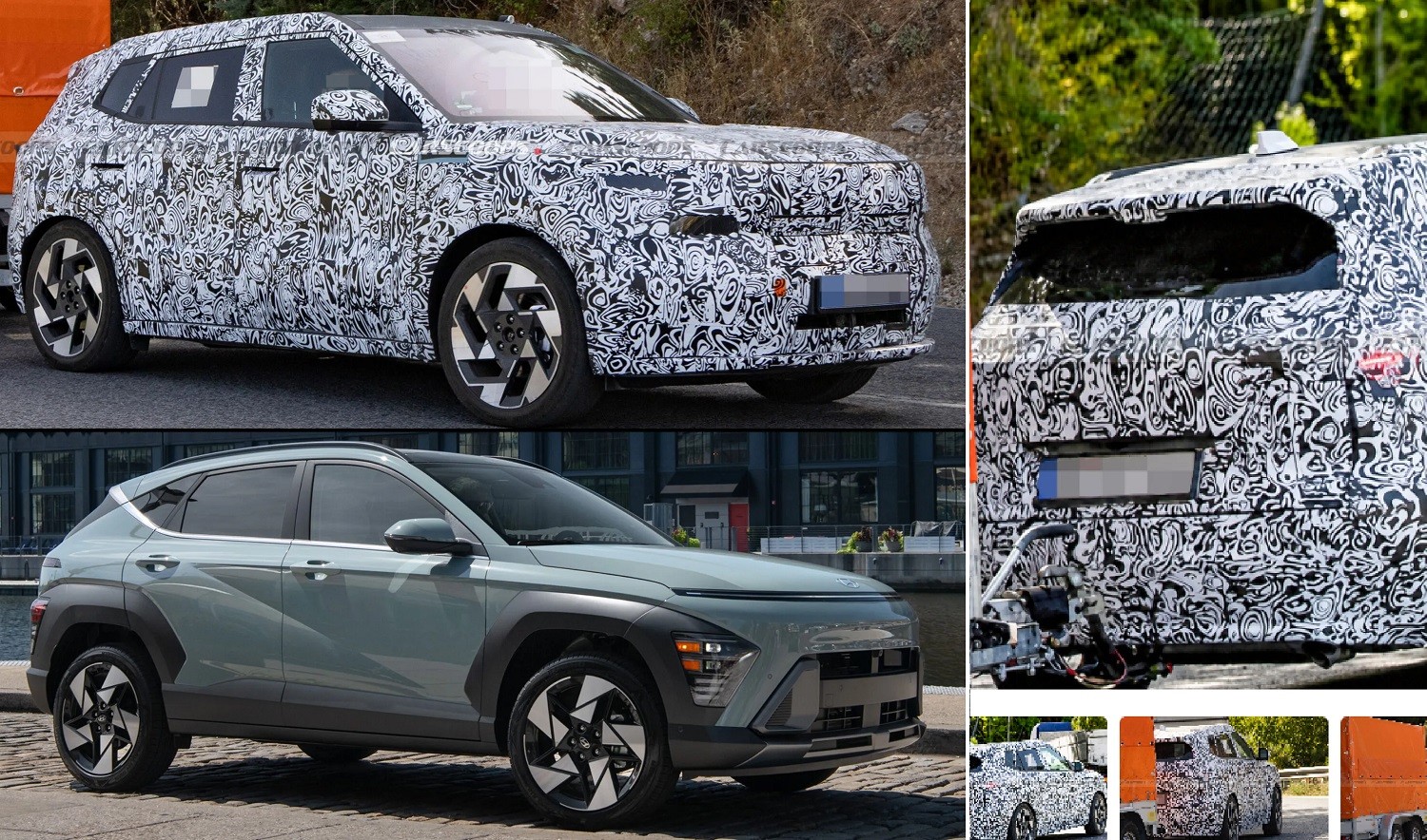 Hyundai Kona Terbaru Tertangkap Kamera Ditutup Kamuflase Tipis, Intip Ubahannya