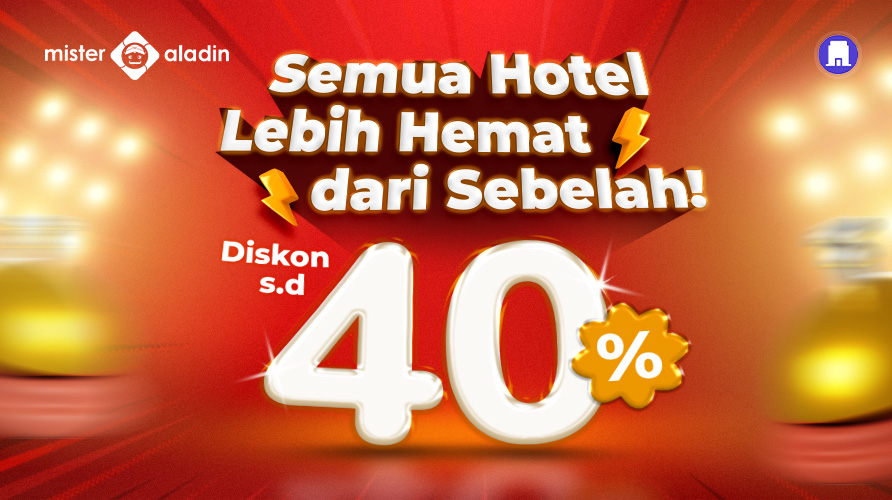 Booking Hotel Dalam dan Luar Negeri Lebih Hemat: Diskon hingga 40%