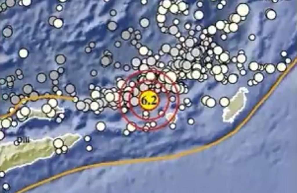 Breaking News: Gempa Terkini M6,2 Guncang Maluku Barat Daya Malam Ini