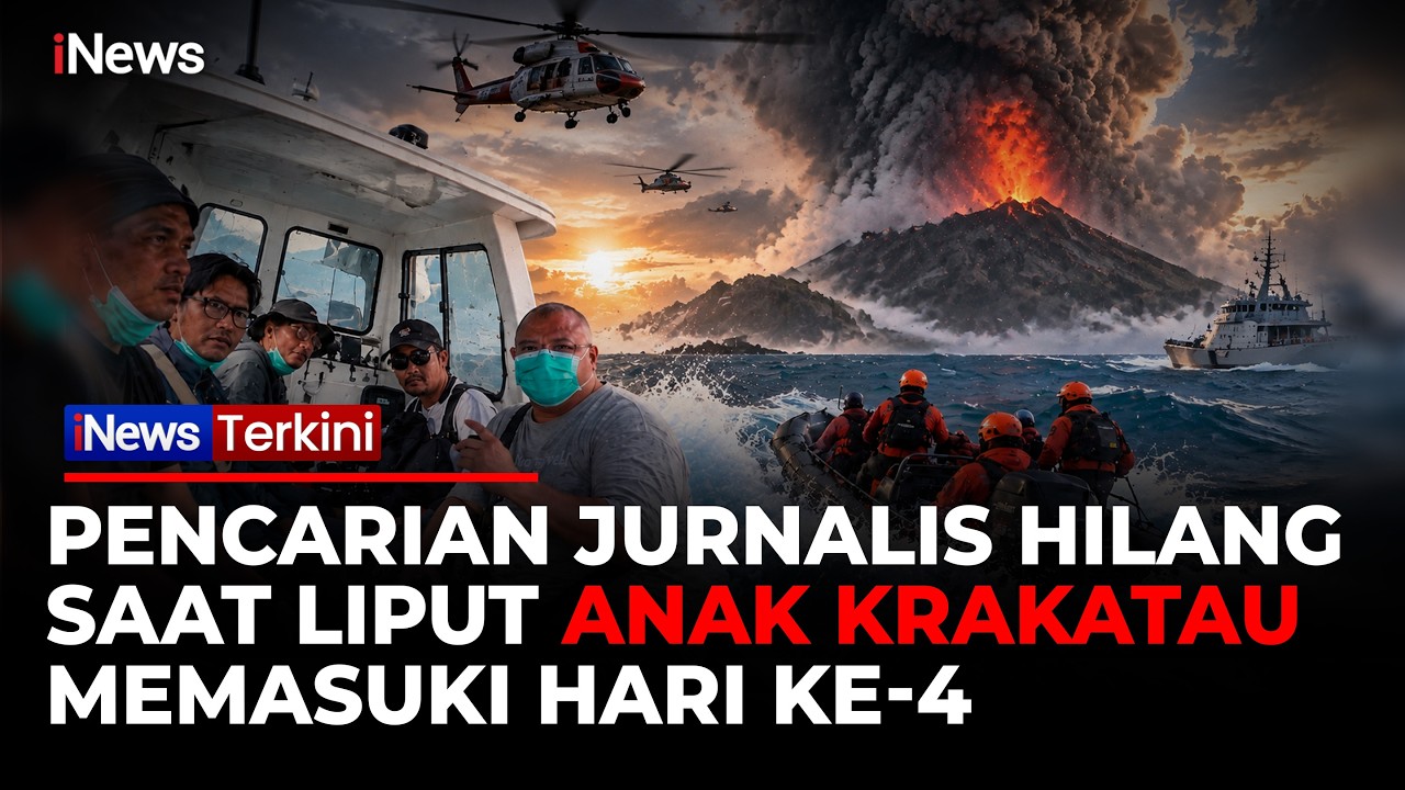 Hari Keempat, Tim SAR Cari 5 Jurnalis Hilang Kontak, Area Pencarian Diperluas hingga 3.243 Mil Laut