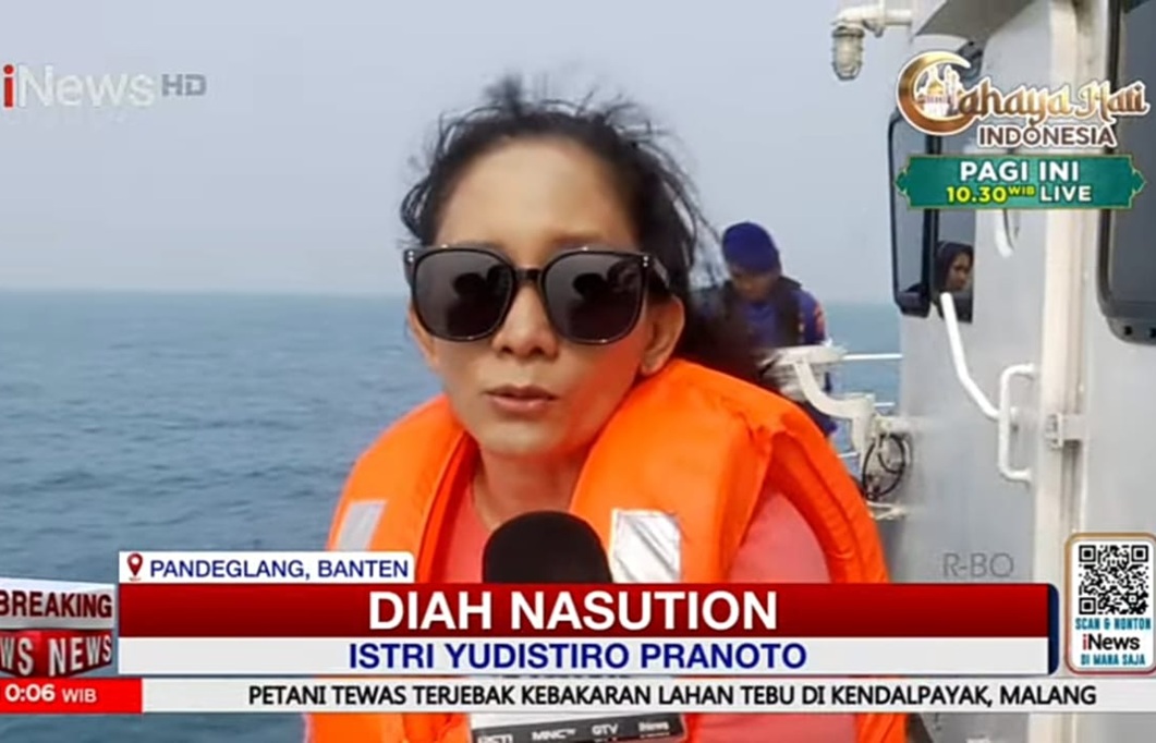 Pencarian Hari Kelima, Istri Jurnalis iNews Yakin Suaminya dan 7 Orang Lain Ditemukan