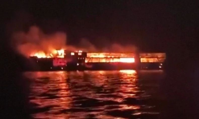Kapal Feri Terbakar di Filipina, 30 Jenazah Ditemukan Terjebak Mengenaskan