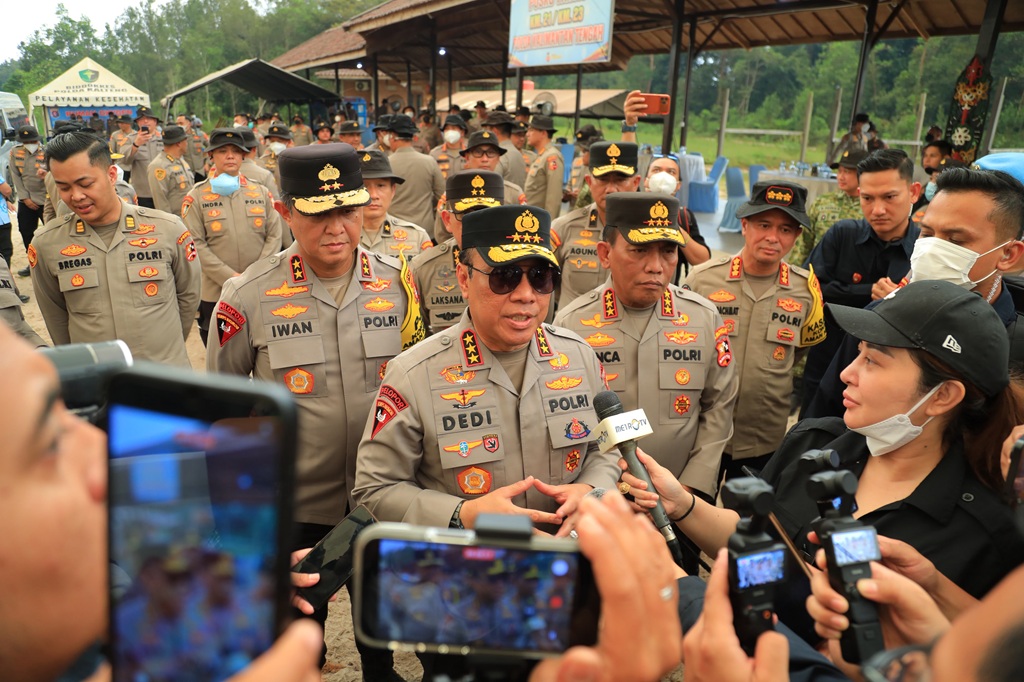 Cegah Karhutla Meluas, Polri Andalkan Drone Thermal hingga 220 Sumur Bor