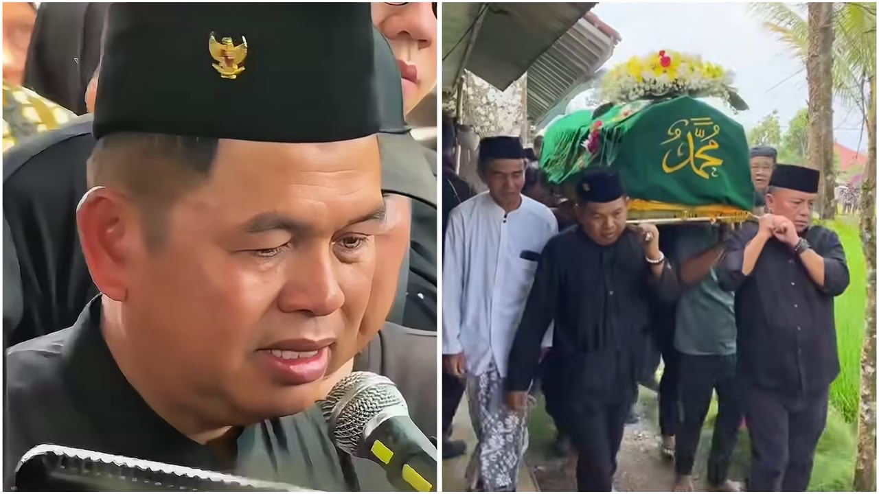 Tangis Dedi Mulyadi Pecah di Pemakaman Kanaya Whu: Jasadnya Dikubur, Amalnya Tidak