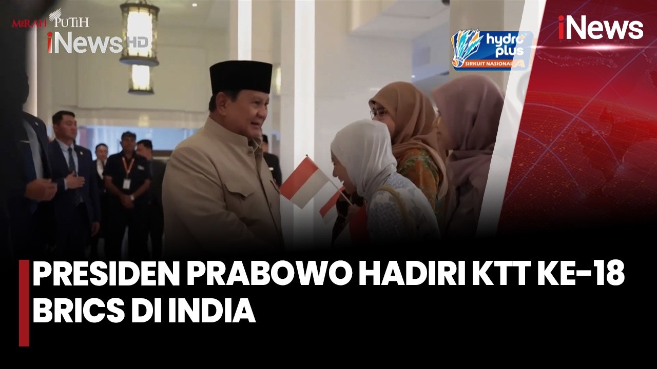 Hadiri KTT BRICS di India, Presiden Prabowo Perkuat Peran Multilateral Indonesia