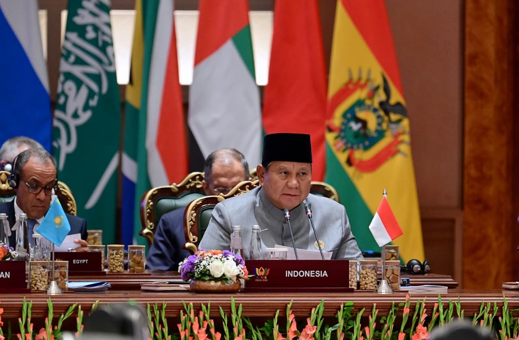 Prabowo di KTT BRICS: RI Bertahun-tahun jadi Pengimpor, Kini Negara Pengekspor