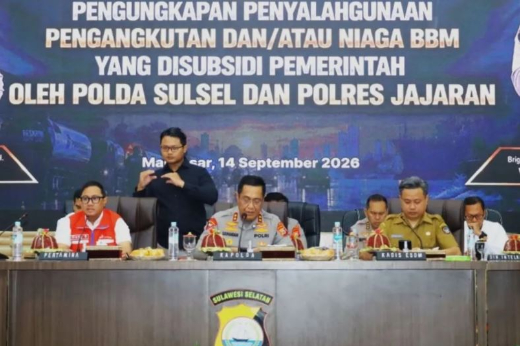Polda Sulsel Bongkar Mafia BBM Subsidi, 17 Tersangka Ditangkap dan 18.905 Liter Disita