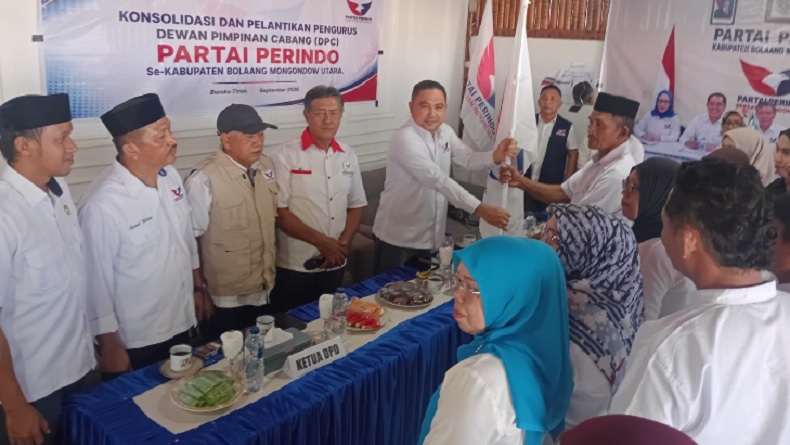 Perindo Bolmut Perkuat Basis di 106 Desa dan 1 Kelurahan, Bidik 3 Kursi DPRD di Pemilu 2029