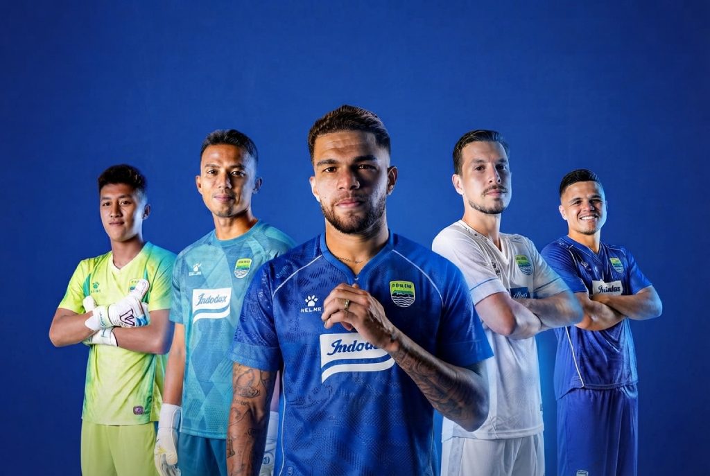 Persib Rilis Jersey Baru untuk ACL Two, Bawa Misi Bandung Taklukkan Asia