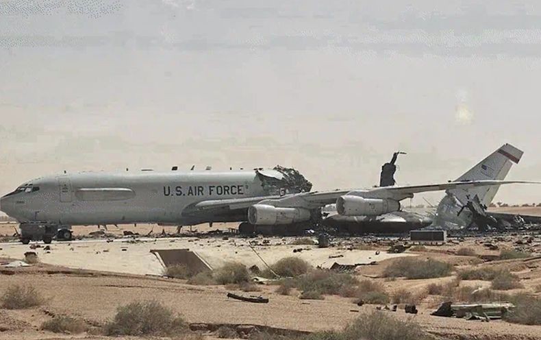 Bukti Ganasnya Pembalasan Iran, Foto-Foto Kehancuran Pangkalan Militer AS Dirilis Media