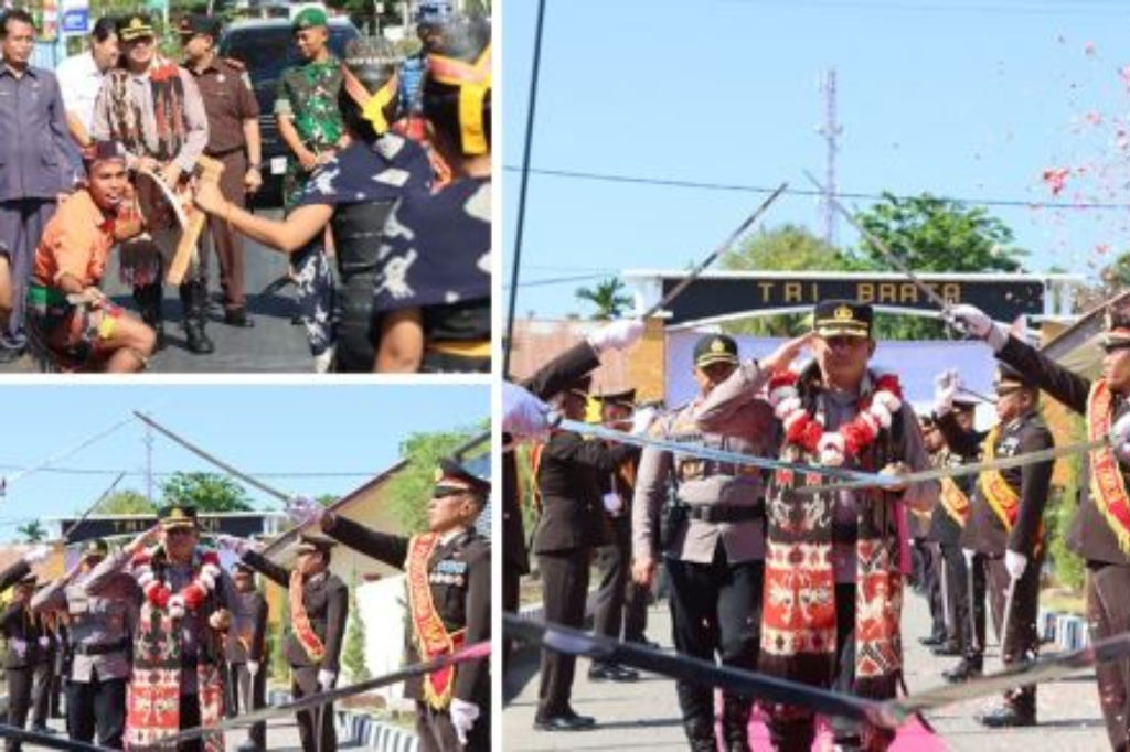Tongkat Komando Berpindah, AKBP Nanang Jabat Kapolres Sumba Timur Gantikan AKBP I Kadek Hery