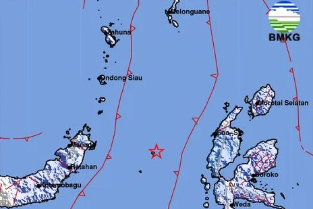 Gempa Hari Ini Magnitudo 5,1 Guncang Jailolo Maluku Utara