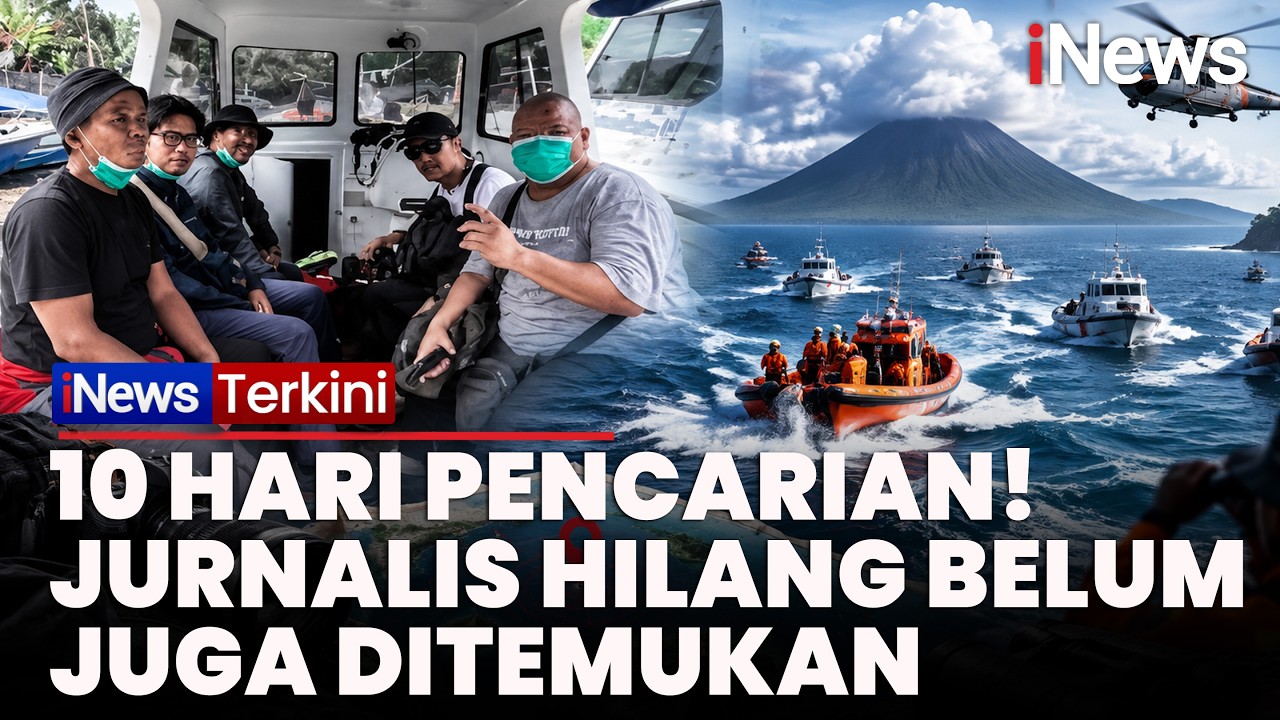 10 Hari Berlalu Tanpa Petunjuk, Operasi SAR Jurnalis Hilang di Anak Krakatau Terus Dicari