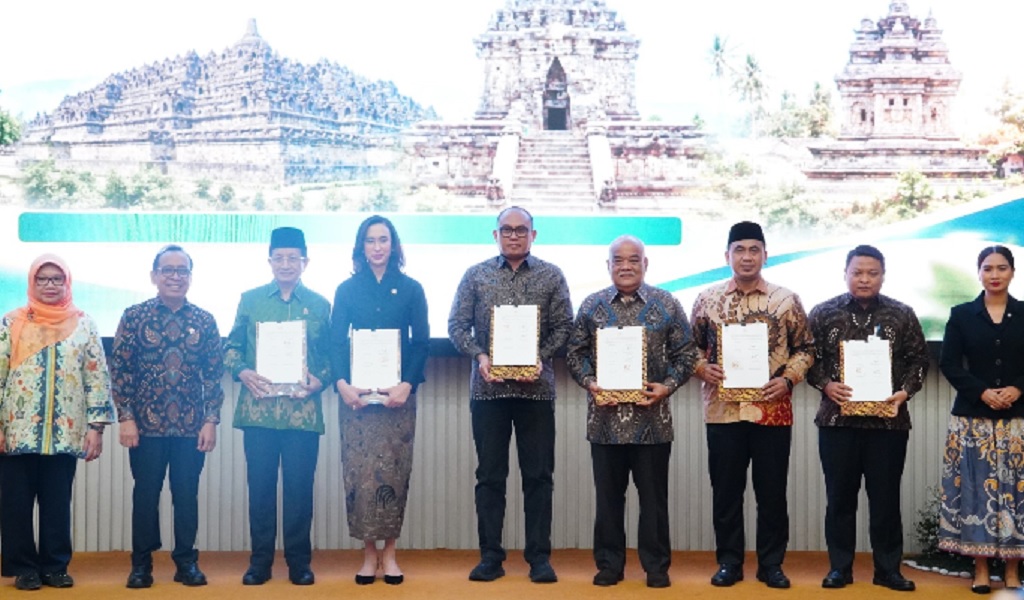 MoU Lintas Kementerian Diteken, 4 Candi Bersejarah jadi Pusat Ibadah dan Spritualitas Dunia